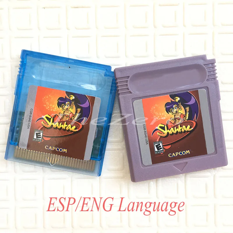 Видео игры для 16 бит картридж игровая консоль карты Shantae выбор