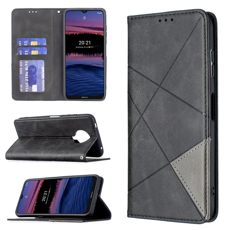 For Nokia G20 Case For Nokia 5.4 3.4 2.4 1.4 C1 Plus 1.3 5.3 2.2 6.2 7.2 2.2 3.2 4.2 Phone Cover Stand Book Wallet Leather Coque flip cases