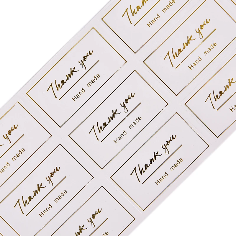 Thank You Seal Stickers Gift Seal Sticker For Homemade Bakery&gift Packaging