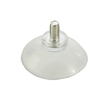 

M6 M8 screw on feet pad Leg sicker Suction Cup clear pvc Adjustable Base width 35mm Screw-in Table Levelling Glide Feet Foot