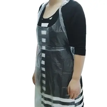 

1/10/100 pcs Disposable plastic apron waterproof and oil-proof apron fondue lobster dining meal painting apron