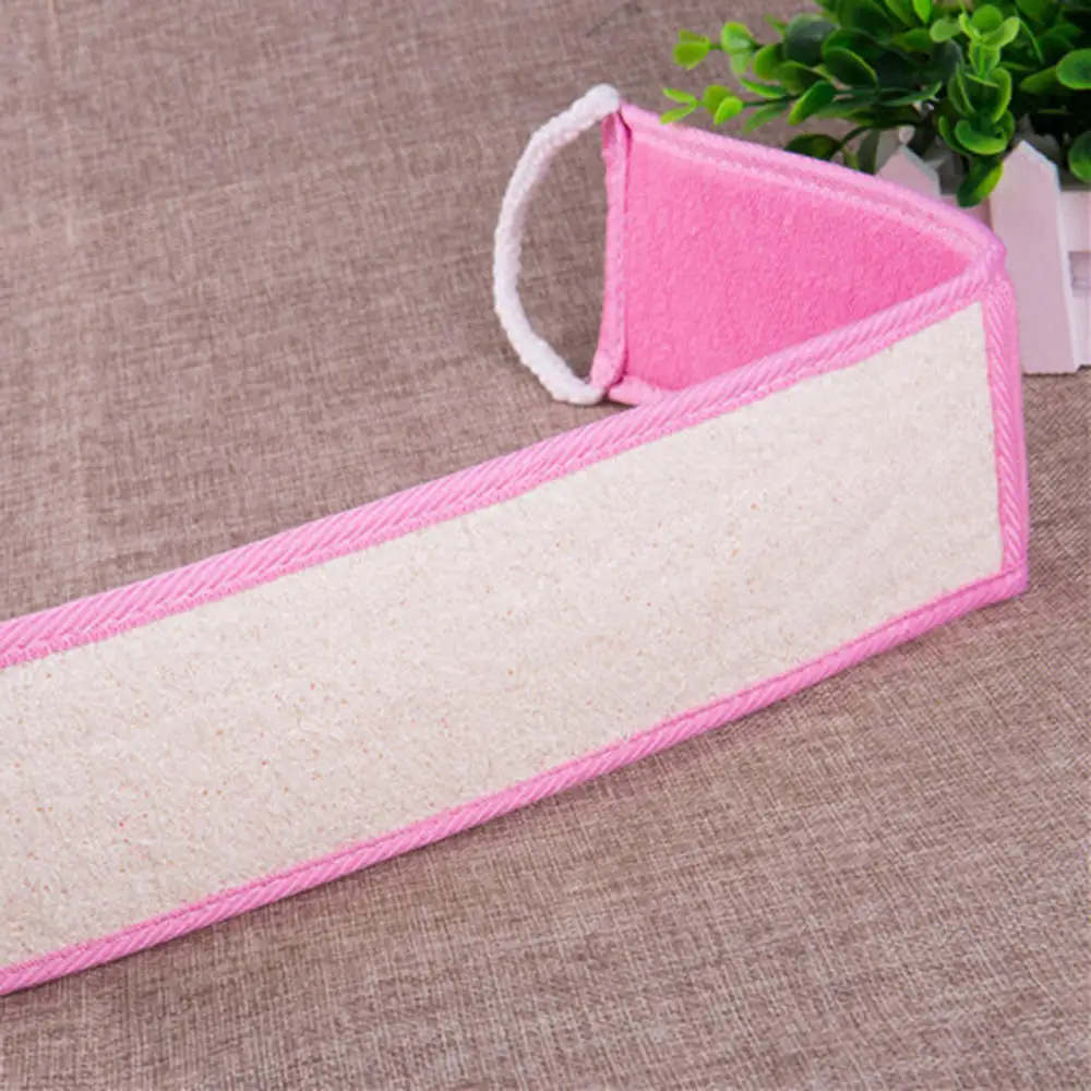 3pcs Natural Loofah Bath Rubbing Long Bath Towel Shower Massage Scrubber Sponge Skin Cleaning Tool