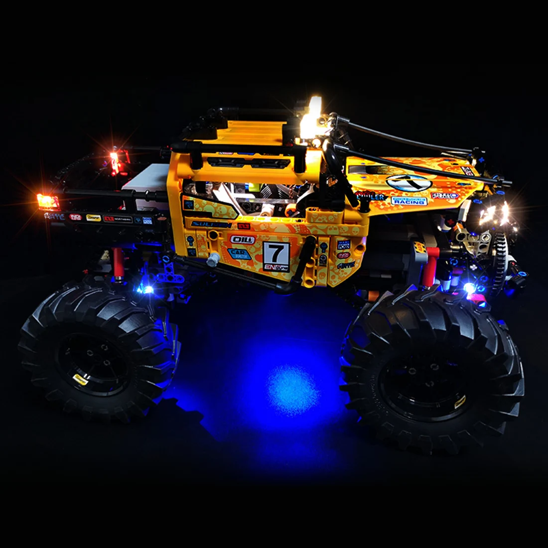 Светодиодный комплект с питанием от батареи для 4x4 внедорожника 42099 светодиодный в комплекте только-классическая/RC версия