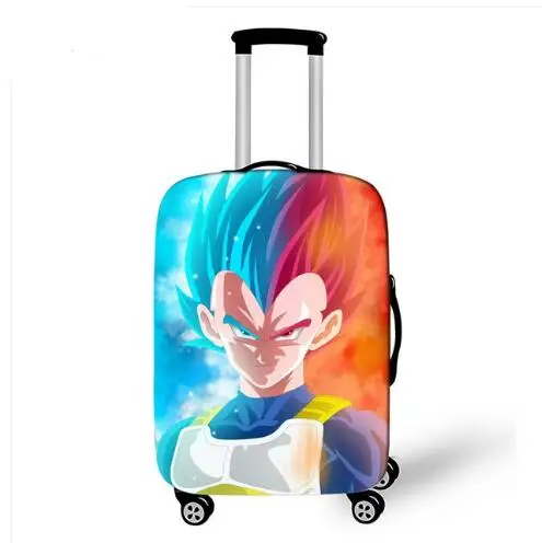picture color Dragon Ball с принтами для багажа защитный чехол эластичный пылезащитный чехол для 18 до 32 дюймов багажник Чемодан Аксессуары для путешествий - Цвет: picture color