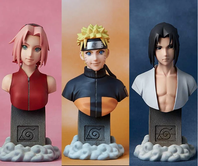 original] Action Naruto Shippden Naruto Sasuke Sakura Bust Statue ...