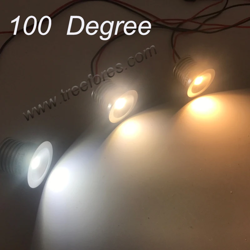 0 1W LED Spot 12V 