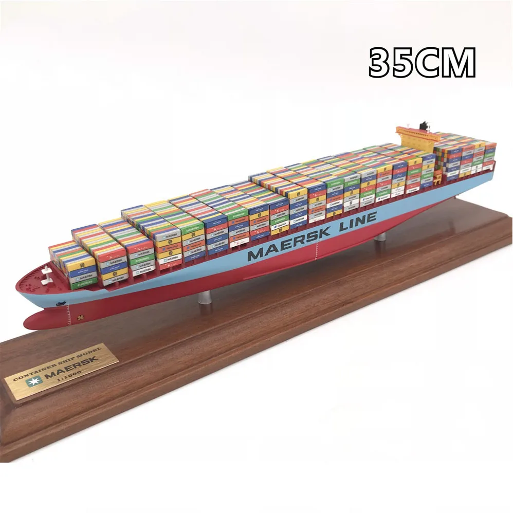 X модель корабля производство 35 см Maersk контейнерные модели корабля на заказ модели корабля