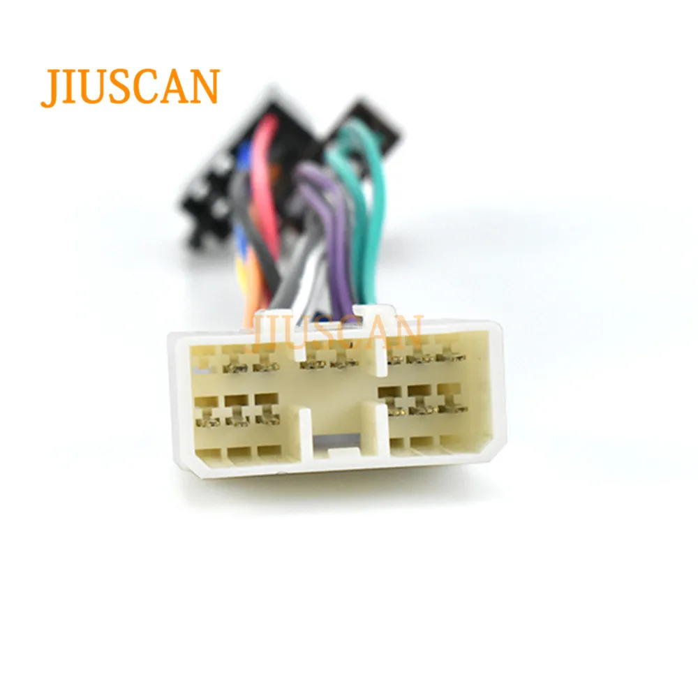 JIUSCAN 12-021 ISO радио жгута проводки адаптер Разъем для SUBARU 1992+(выберите модели)/RENAULT Traffic