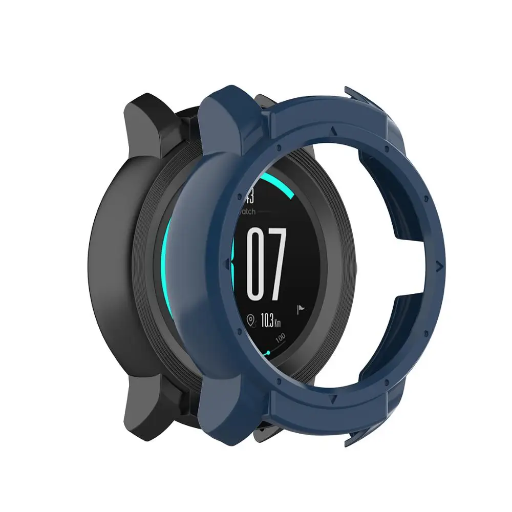 Защитная пленка из термополиуретана, совместимая с Ticwatch E2, ударопрочный защитный чехол из мягкого силикона с защитой от царапин для Ticwatch E2