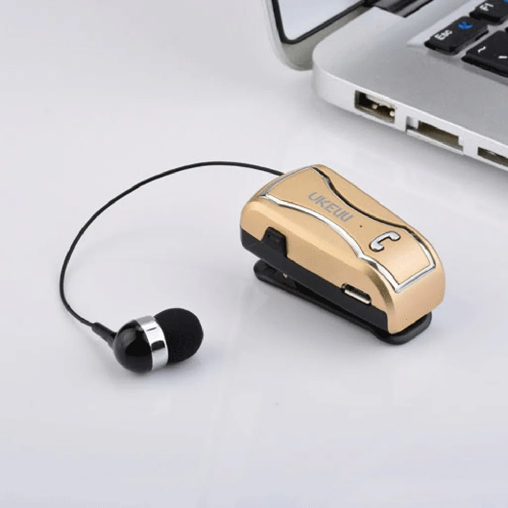 Великобритания-880 телескопическая Bluetooth гарнитура 4,1 Neckpin Bluetooth гарнитура стерео бизнес наушники выдвижной беспроводной музыкальный наушник