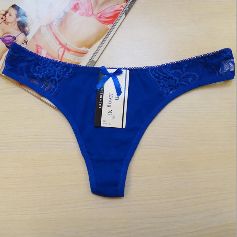 WTEMPO, 6 шт./партия, G String, термобелье, дышащее нижнее белье, сексуальные хлопковые трусики, женские трусы, нижнее белье Танга, стринги