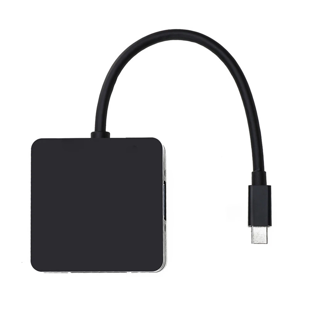 Горячий дисплей порт VGA HDMI DVI кабель 3 в 1 адаптер конвертер для компьютера проектор