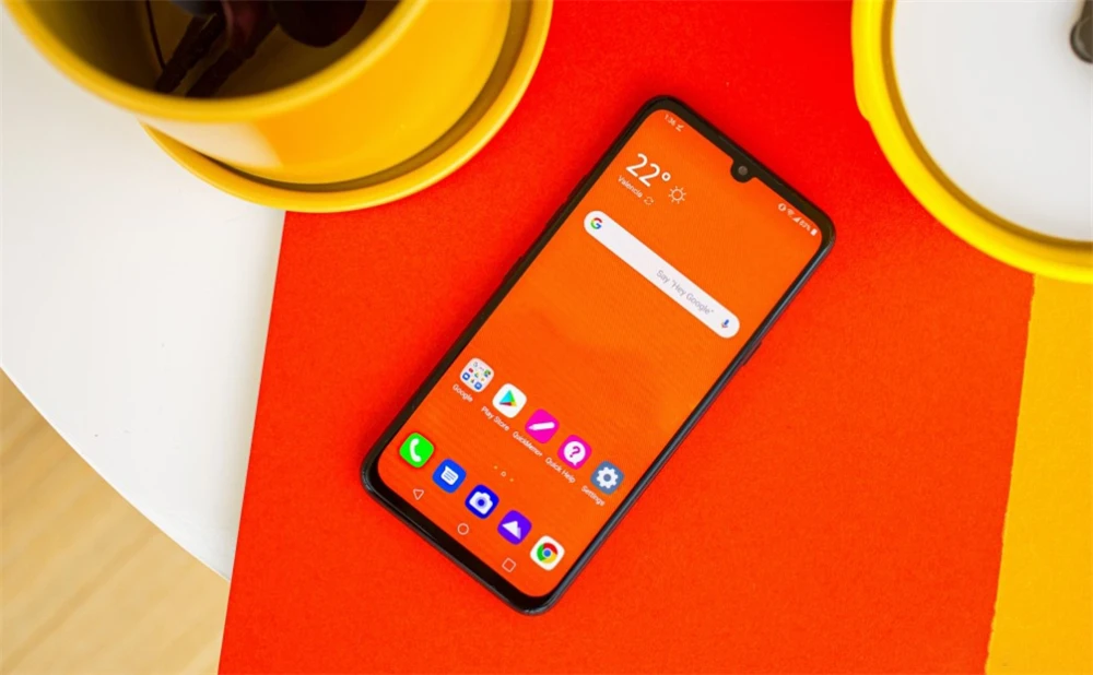 LG G8X ThinQ G850EMW G850UM 2SIM&1SIM Unlocked Mobile Phone 6.4" 6GB RAM 128GB ROM Octa Core NFC 13MP 4G LTE Android Smartphone backmarket phones