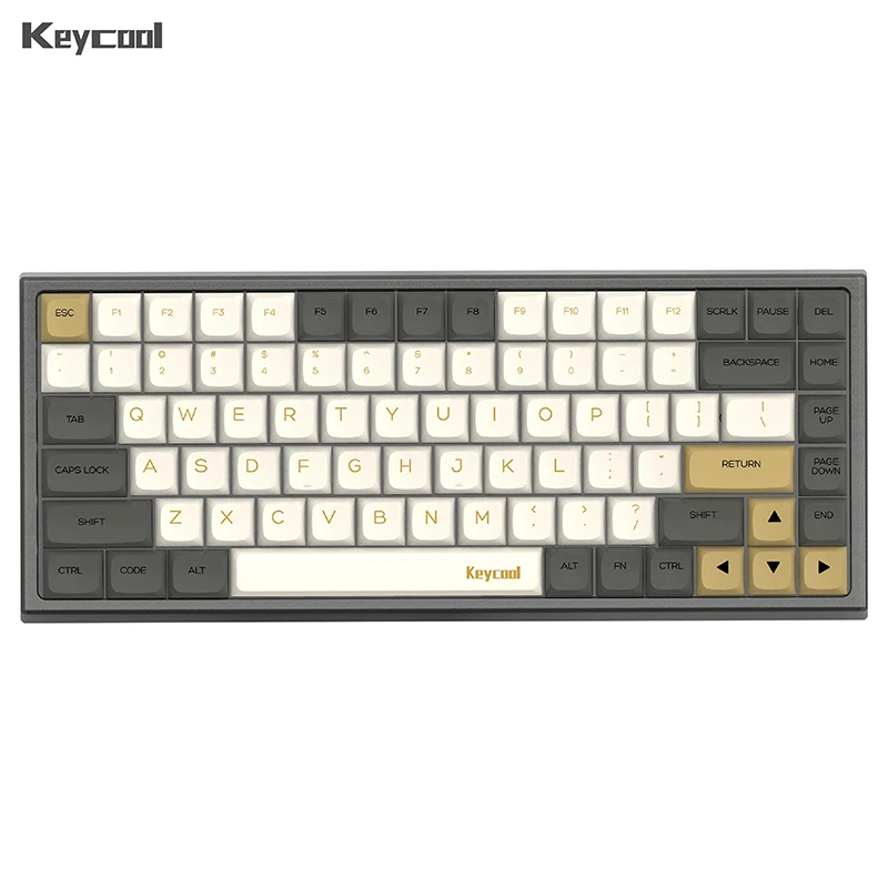 Механическая клавиатура Keycool 84 мерцающий цвет популярная заменяемая RGB лампа Xda
