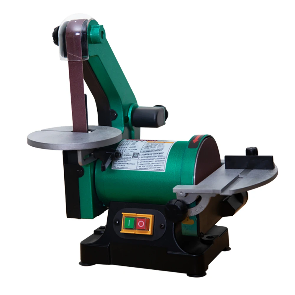 

AC 220V 370W Pure copper wire sanding belt machine Tool sharpener Knife grinder Polishing machine 2850RPM Y