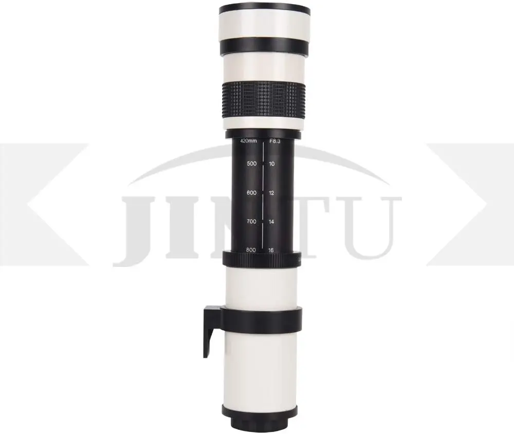 JINTU 420-800mm F/8.3 Telephoto Lens Manual Focus