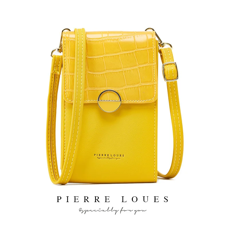 

2020 New Ladies Mobile Phone Bag Solid Color Multifunctional Fashion Shoulder Bag Messenger Bag Women Handbag Crossbody Bags