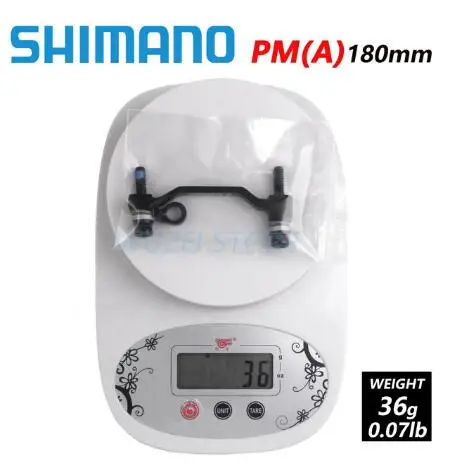 SHIMANO SM-MA тормозной ротор дисковый адаптер 180 мм 203 мм 160 мм PM A столбы IS B столбы тормозной диск кронштейн адаптер для RT86 RT81 RT56 - Цвет: SM-MA-F180P P2