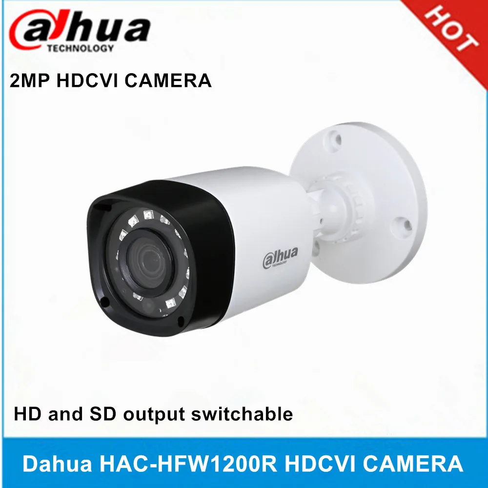 Dahua HAC HFW1200R 2MP HDCVI камера HD 1080P CVI IR Bullet IP67 20m DH HFW1200R| |