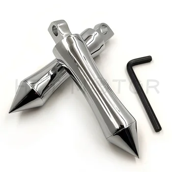 

Aftermarket free shipping motorcycle parts FootPeg For Harley davidson w/ Male Mount Road King Sporster 883 1200 XL Touring