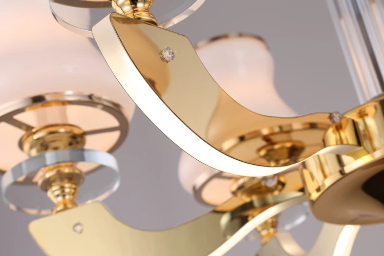 

modern European Style led crystal arm Chandelier