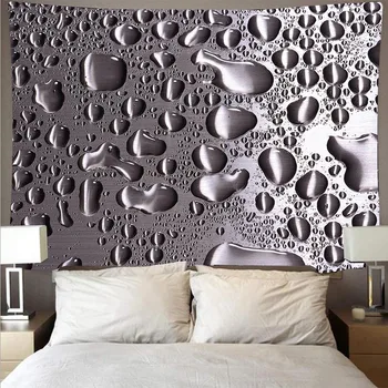 

Simple metal texture style tapestry big artist tapestry psychedelic wall hanging beach towel polyester fiber thin blanket yoga