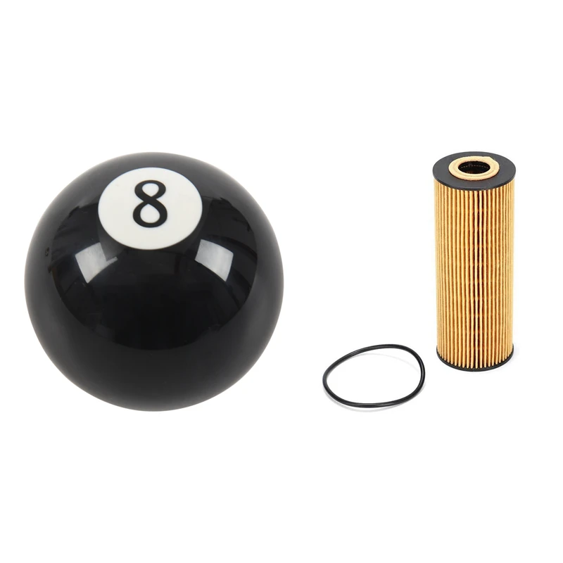 1 Pcs Car Auto Black 8 Ball Gear Shift Shifter Knob Adapter &ampamp Engine Oil Filter Kit Promotion | Инструменты