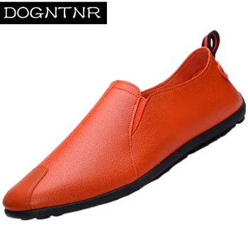 

Men's Shoes Fashion Shallow Mouth Casual Shoes Winter Retro Fur Driving Boat Bar Banquet Dress Shoes 2019 New Pea Shoes