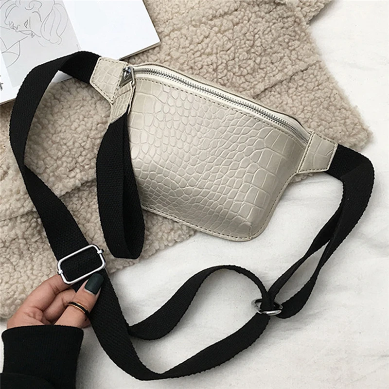 LKEEP Women bag crocodile multicolor messenger chest bag clutch female Pu leather handbag cross body bag Fashion high quality