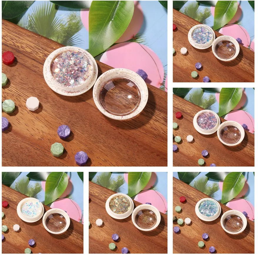 Fire Lacquer Seal Gold Powder Wax Stamp Flashing Pearl Powder Fire Lacquer Color Aurora Powder