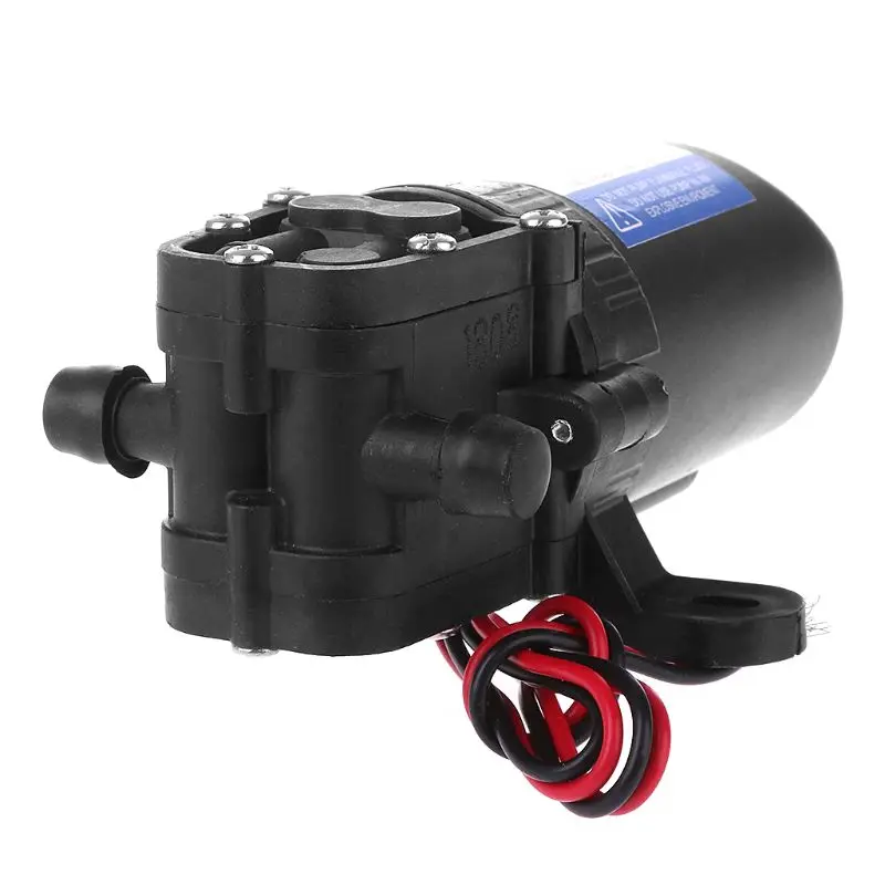 DC 12V 3.5L/Min 0.48MPa 70 PSI диафрагма высокого давления самовсасывающий водяной насос