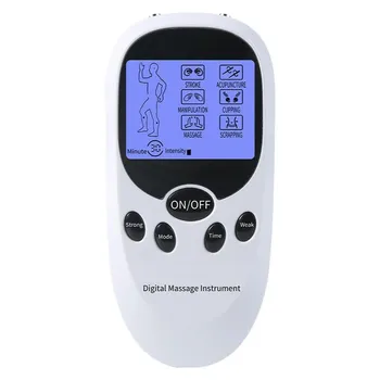 

Neck Massage Electric Herald Tens Muscle Stimulator Acupuncture Body Massage Digital Therapy Machine Electrostimulator