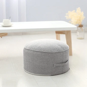 

New Design Round High Strength Sponge Seat Cushion Tatami Cushion Meditation Yoga Round Mat Chair Cushions(Gray )