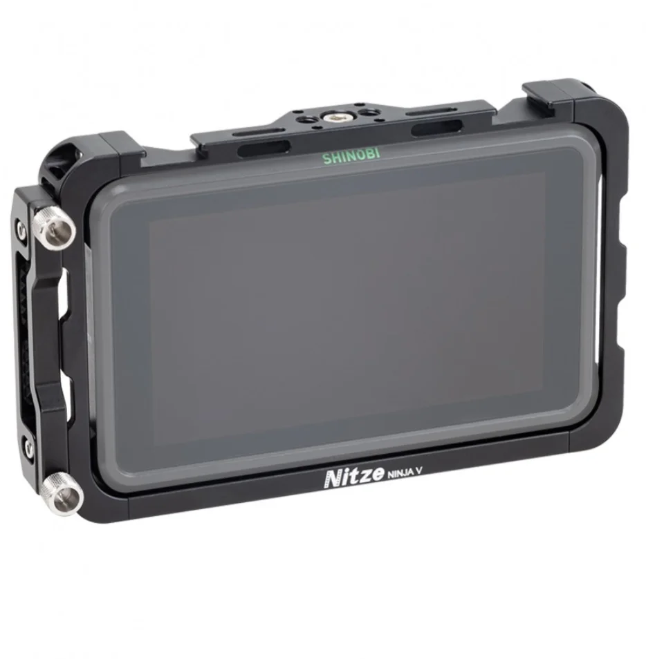 NITZE 5 ”клетка для монитора ATOMOS NINJA V/монитор SHINOBI с HDMI кабельным зажимом TP