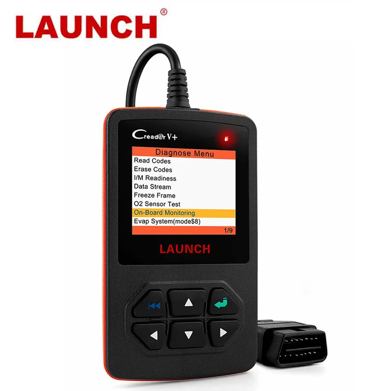 Launch Creader V + диагностический сканер двигателя OBD2 считыватель кодов многоязычный