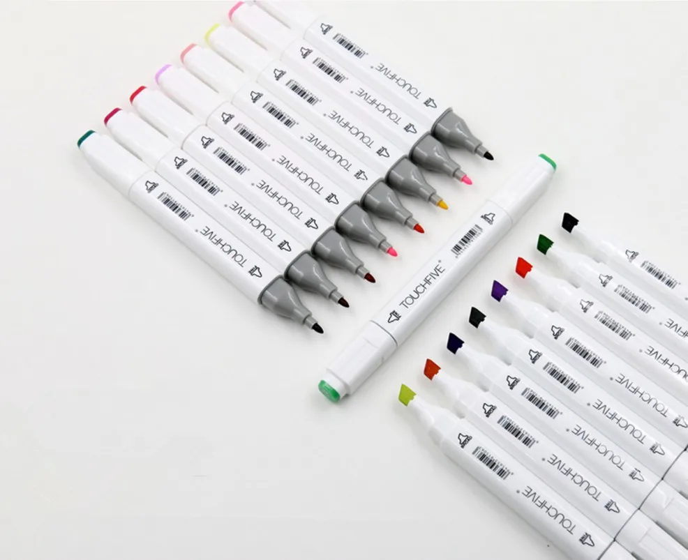 Совпадающие художественные copic маркеры Кисть ручка эскиз на спиртовой основе двойная головка манга принадлежности для рисования stabilo tombow colores