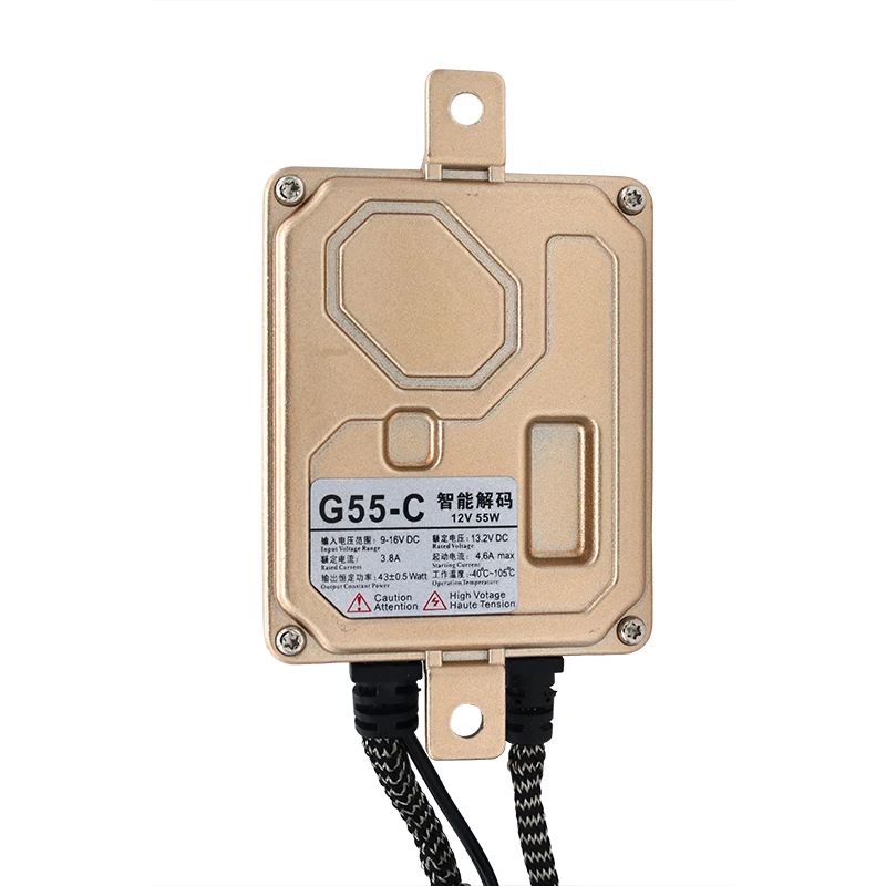 HIDLT Super Canbus 55W Xenon H7 HID Kit H1 H3 H11 905 9006 9012 D2H 5500K Car Headlight Bulbs Lamp Error Free Canbus HID Ballast (5)