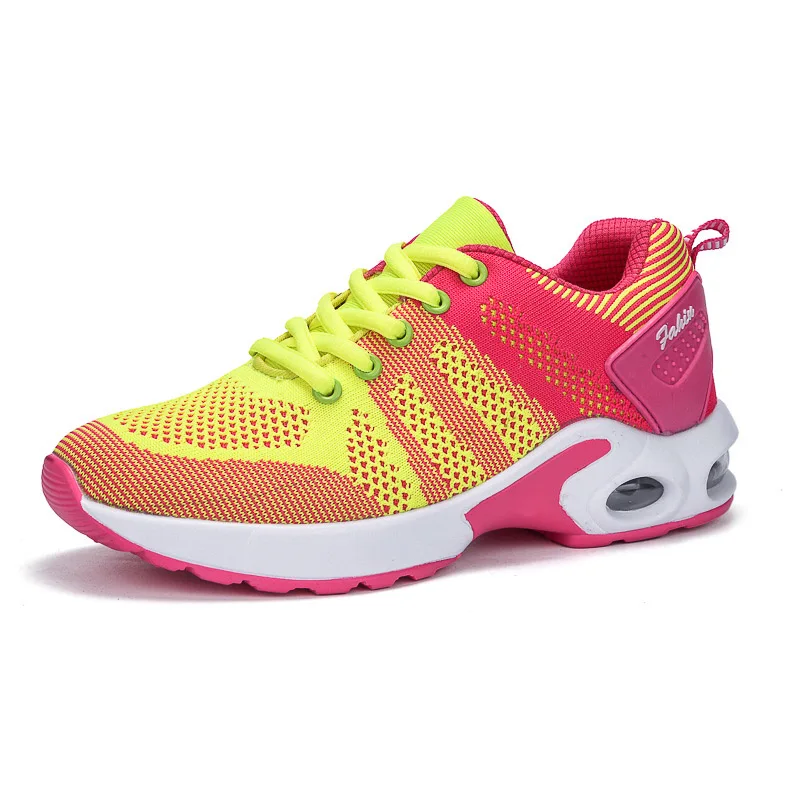 Fashion Women Lightweight Sneakers Running Shoes Outdoor Sports Shoes  Breathable Mesh Comfort Running Shoes Air Cushion Lace Up - Women's  Vulcanize Shoes - AliExpress