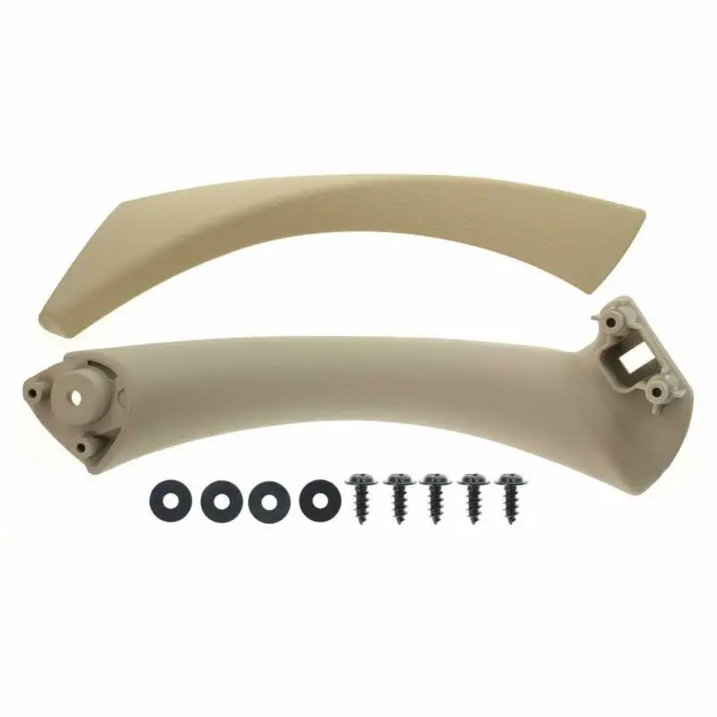 

2pcs Car Right Side Inner Outer Door Handle Cover Panel Trim For BMW E90 328i