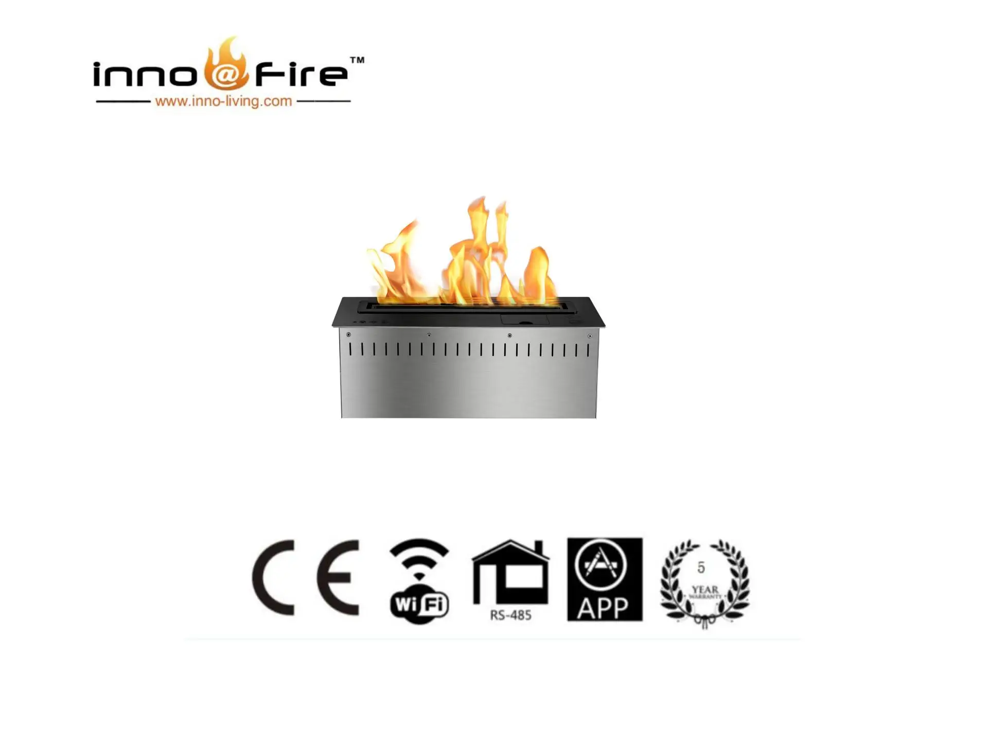 

21 августа Inno-Fire 18-дюймовый серебристый или черный фотокамин