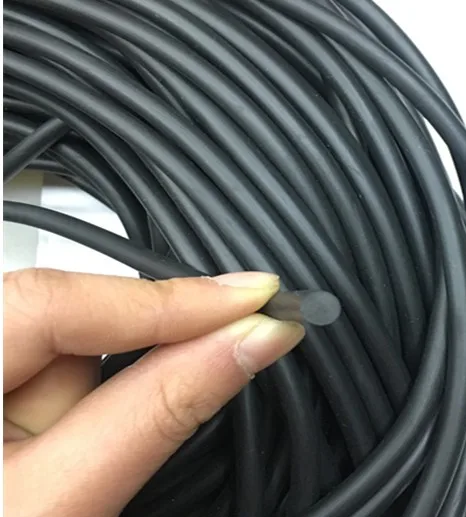

2mm diameter 10 meters length NBR Rubber Seal strip Nitrile butadiene oil proof Oil Resist rubber strip