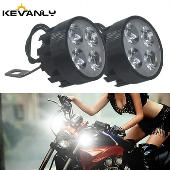 

2PCS 30W 9-85V Motorcycles Headlight bike bulb Waterproof Driving Spot Fog Lights External MOTO DRL Accessories bulb
