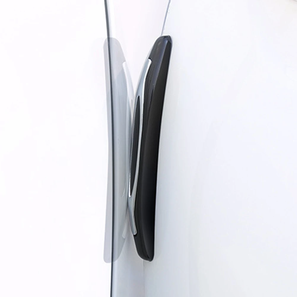 4Pcs Door Protector Sticker PVC Auto Car Accessories Trim Strong Viscosity Edge Guard Styling Decorative Anti Collision Strip