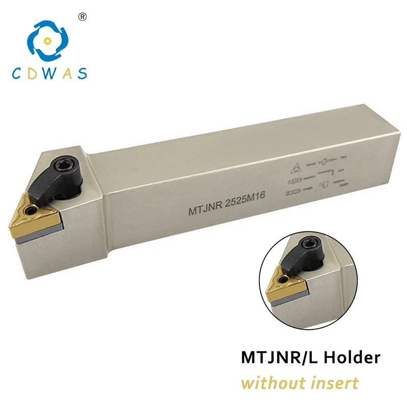 MTJNR MTJNL держатель токарного инструмента MTJNR1616H16 MTJNR2020K16 MTJNR2525M16 токарный станок с ЧПУ режущие инструменты для TNMG1604 карбидные вставки