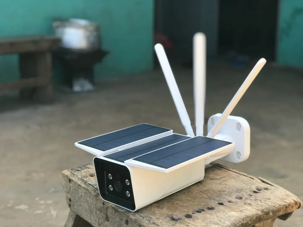 2MP Солнечная мощная Ip цилиндрическая камера 1080P HD 4G SIM карта длинные ИК видения уличные камеры видеонаблюдения P2P провод CCTV камера