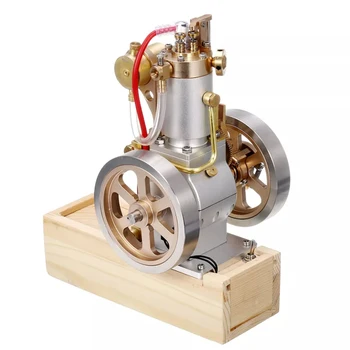 

Surwigh 1 Set Metal Vertical Hit And Miss Complete Engine Model Gas Stirling Engine With Hand Start Device Hot Gifts 2020