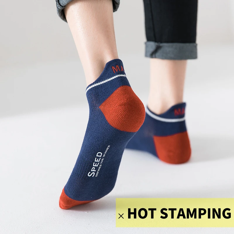 Весенние студенческие спортивные носки женские тонкие хлопковые сетчатые