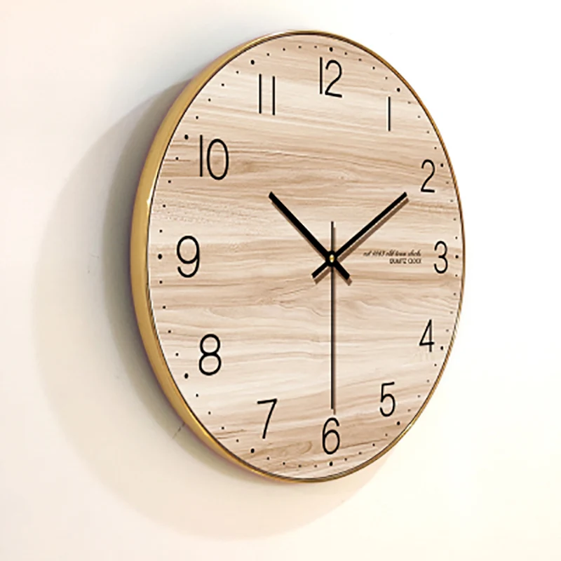 Винтажные настенные часы, современный дизайн, Reloj De Pared, украшение для гостиной, винтажный домашний декор, Кухонные цифровые настенные часы BB50WC - Цвет: Style 5 Metal Frame