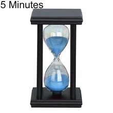  5/15/30min Wooden Sand Clock Sandglass Kitchen School Hourglass Timer Home Decor Hourglass Decoration Personality Birthday Gift 
