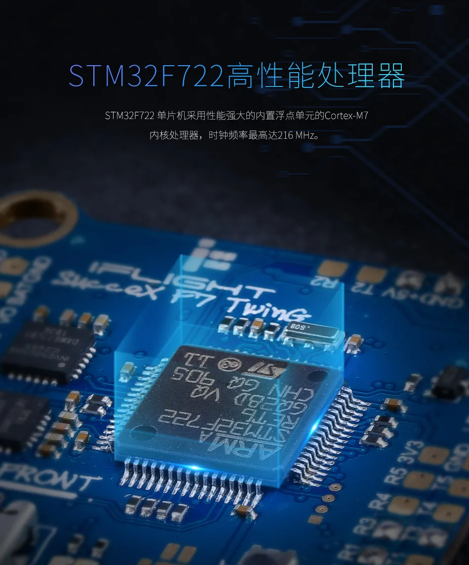 IFLIGHT sucex F7 Twing двойной гироскоп+ 60A четыре-в-одном двойной слой Fortinet FPV через машину